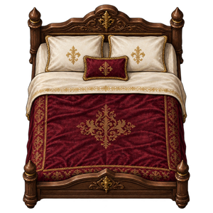 Lady Mother Canopied Bed // name