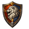 Lion Crest Shield