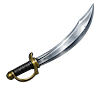 Silvered Saber