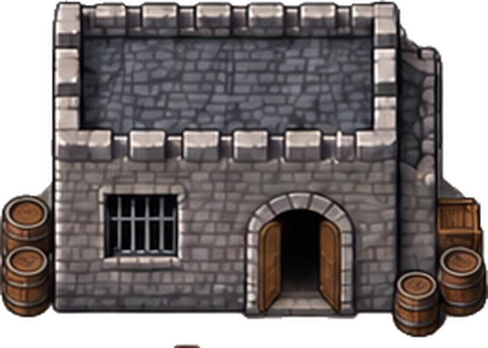 Town Jail Exterior // name
