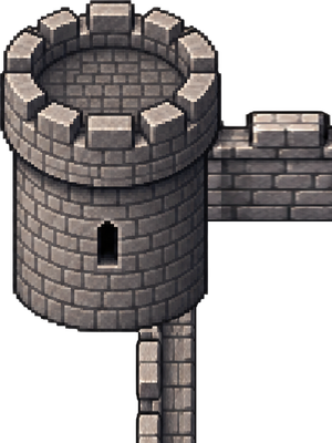 Town Northwest Wall Corner // name