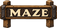 Town Maze Sign // name