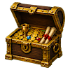 Opened Sella's Courier Trunk